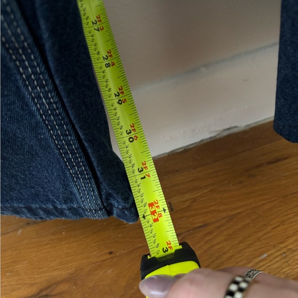 NWT Carhartt Washed-Denim Bib Overalls Dark Wash Size 42 X 32 - Picture 14 of 15